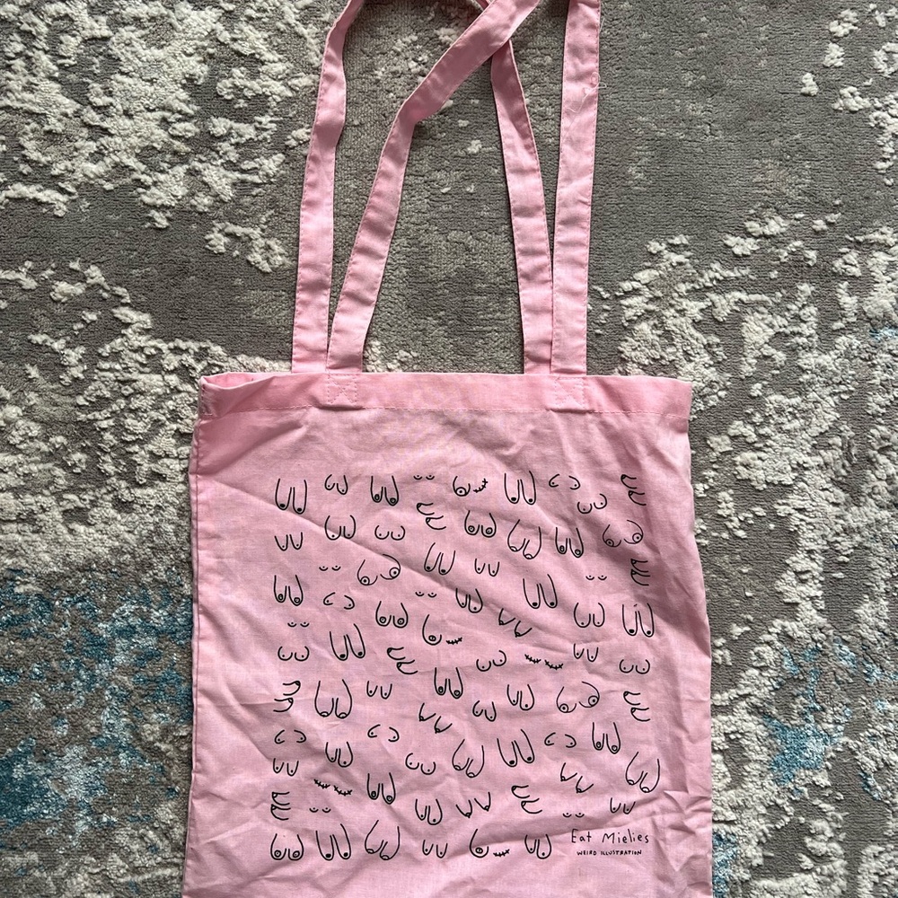 Pink Tote Bag